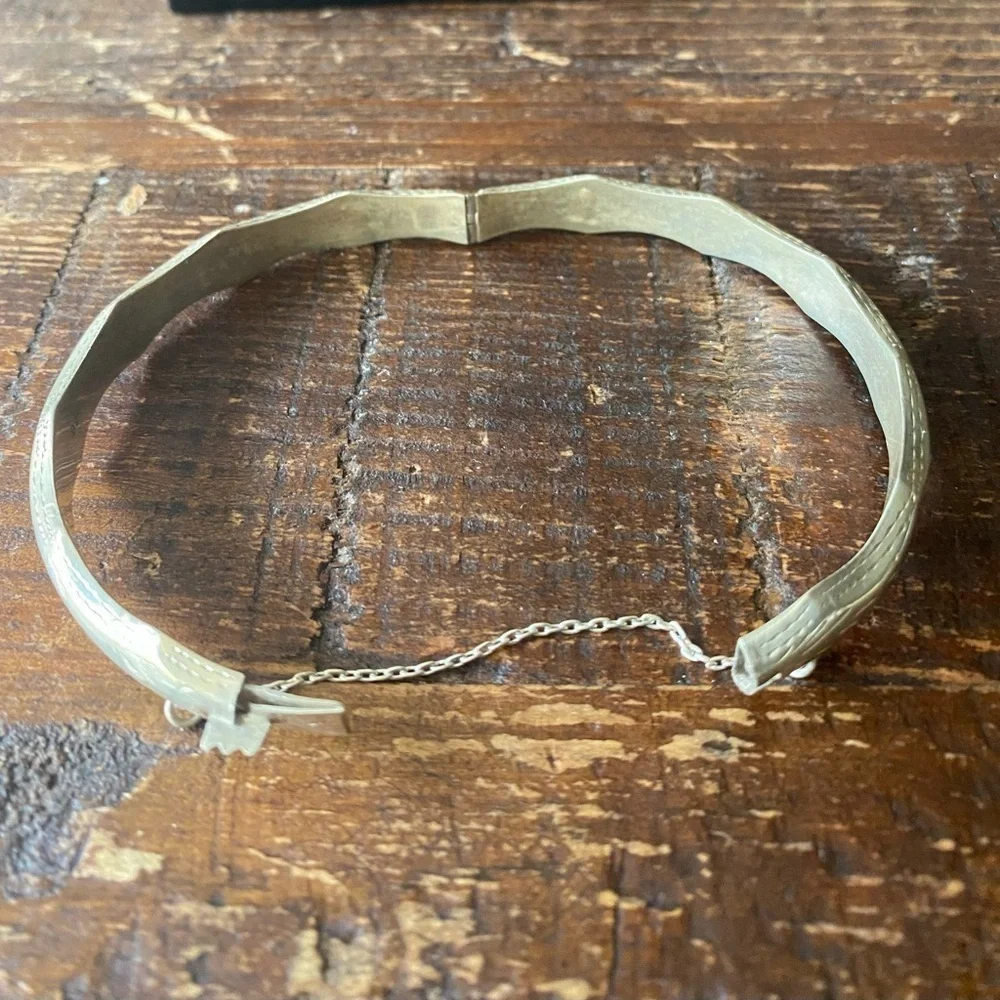 ❤️Sterling Silver bangle bracelet 925 - Picture 4 of 6